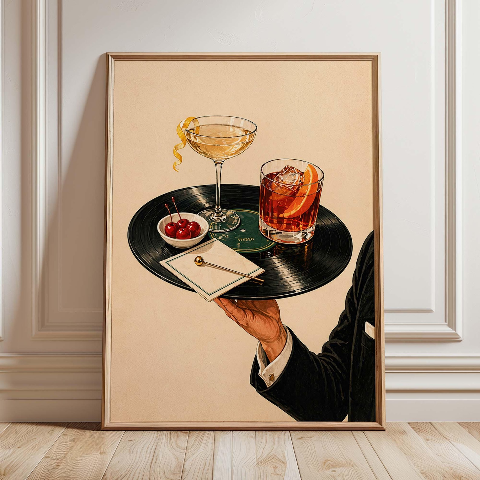 Office Furniture For Home - Affiche sur toile de disque vinyle