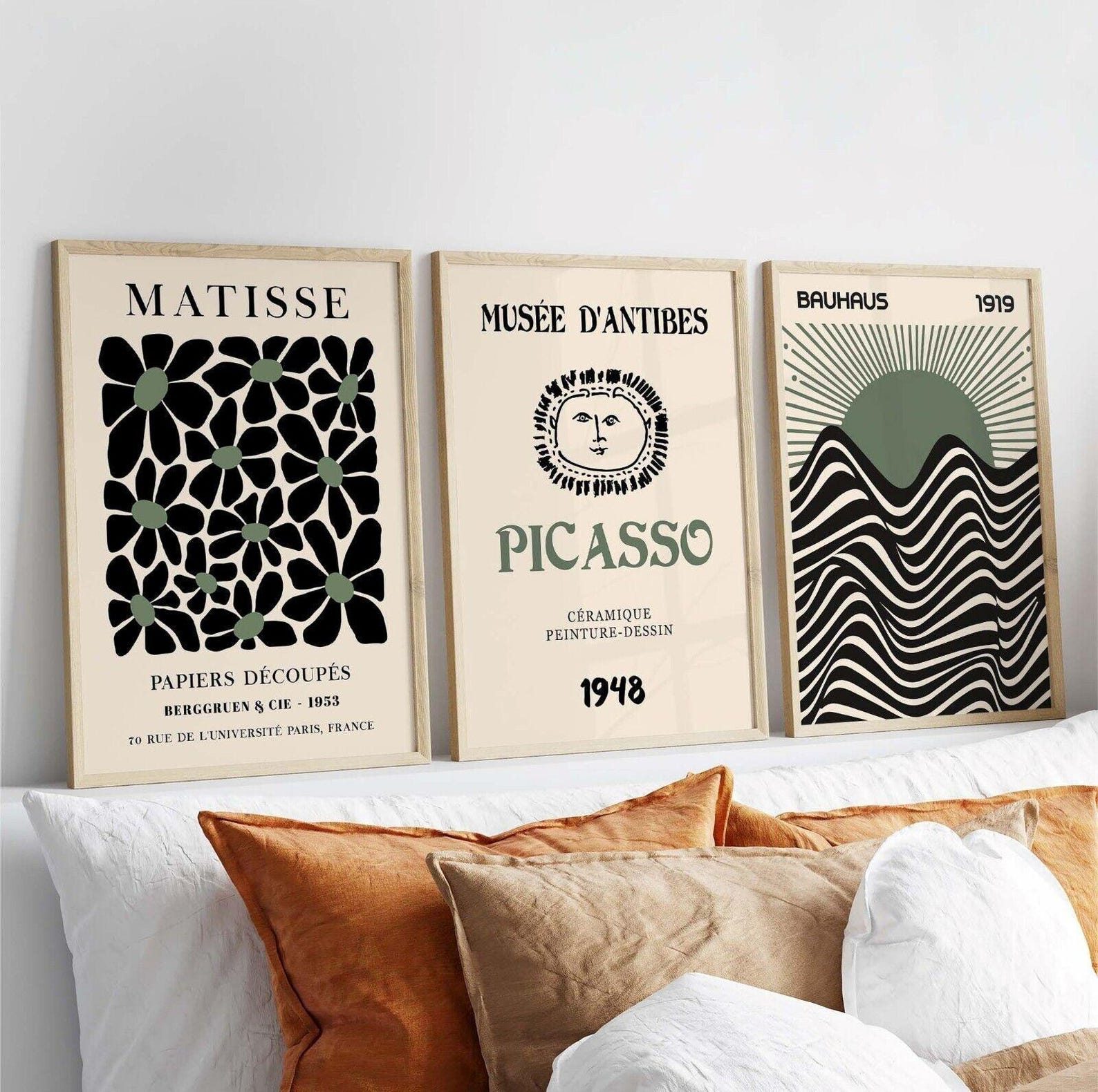 Office Furniture For Home - Lot de 3 affiches murales rétro