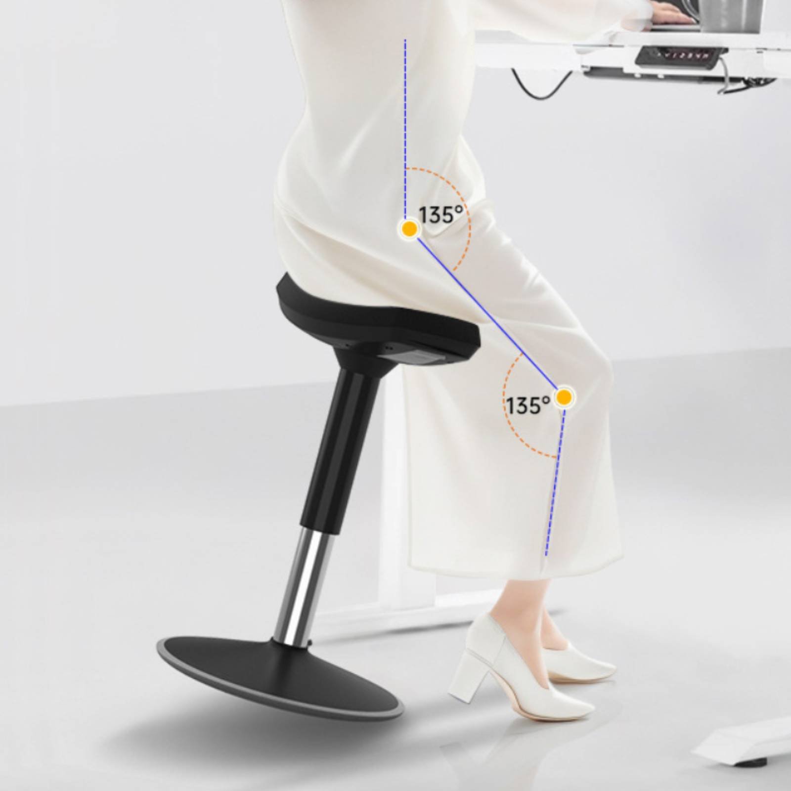 Office Furniture For Home - Tabouret Selle Confortable pour une longue
