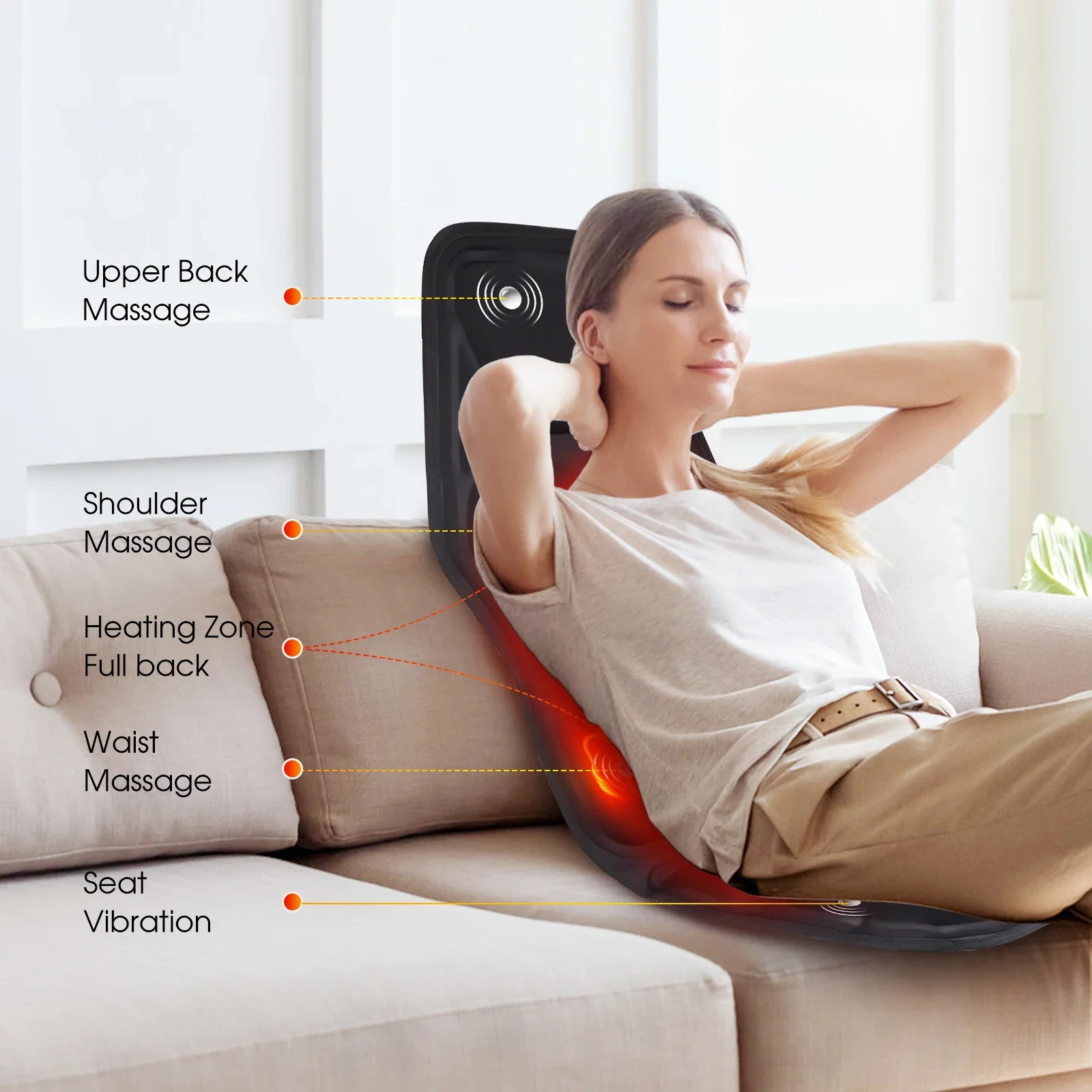 Masseur de dos électrique infr - Office Furniture Heaven avis et prix