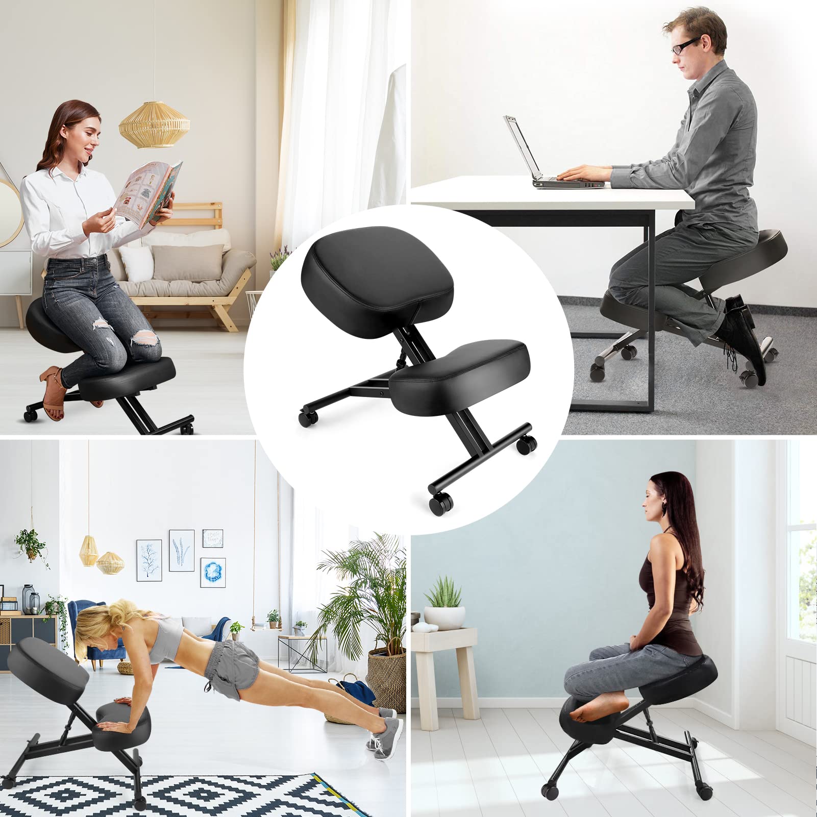 Chaise à genoux ergonomique po - Office Furniture For Home avis et prix