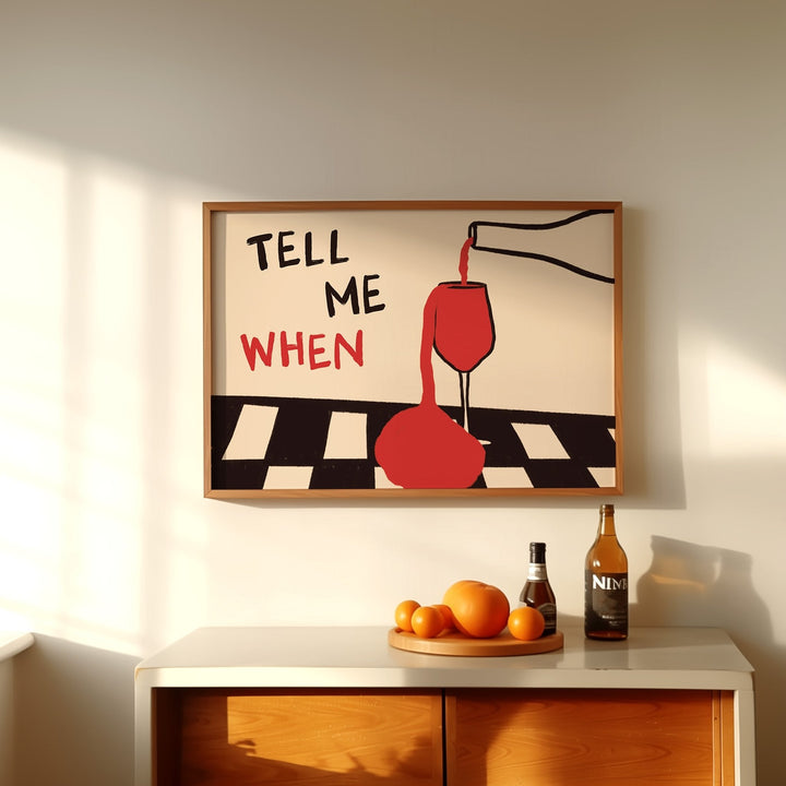 Affiche murale en toile Vintag - Office Furniture At Home avis et prix