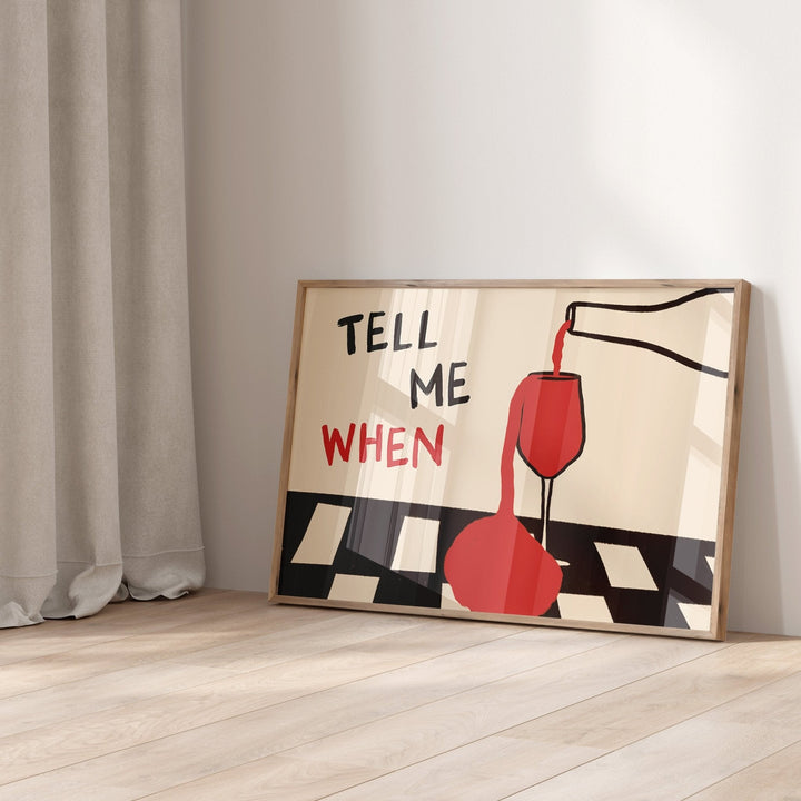 Affiche murale en toile Vintag - Office Furniture At Home avis et prix