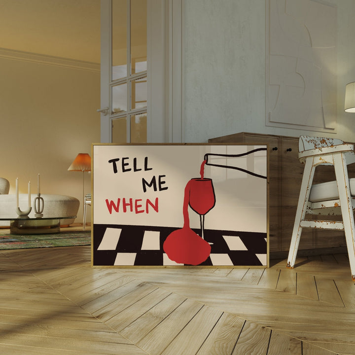 Affiche murale en toile Vintag - Office Furniture At Home avis et prix