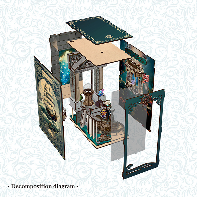 Puzzle 3D en bois à monter soi - Office Furniture At Home avis et prix