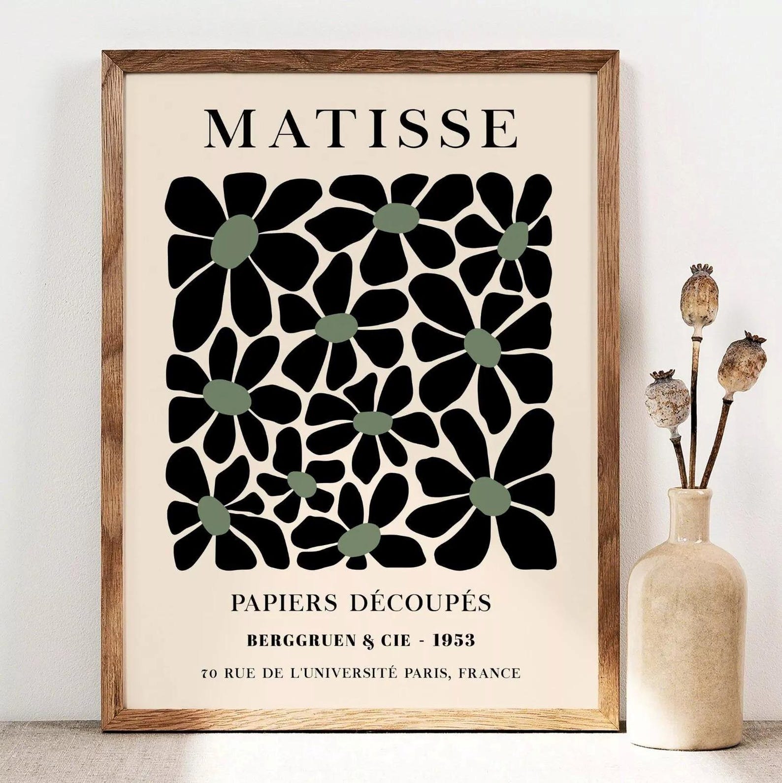 Lot de 3 affiches murales rétr - Office Furniture For Home avis et prix