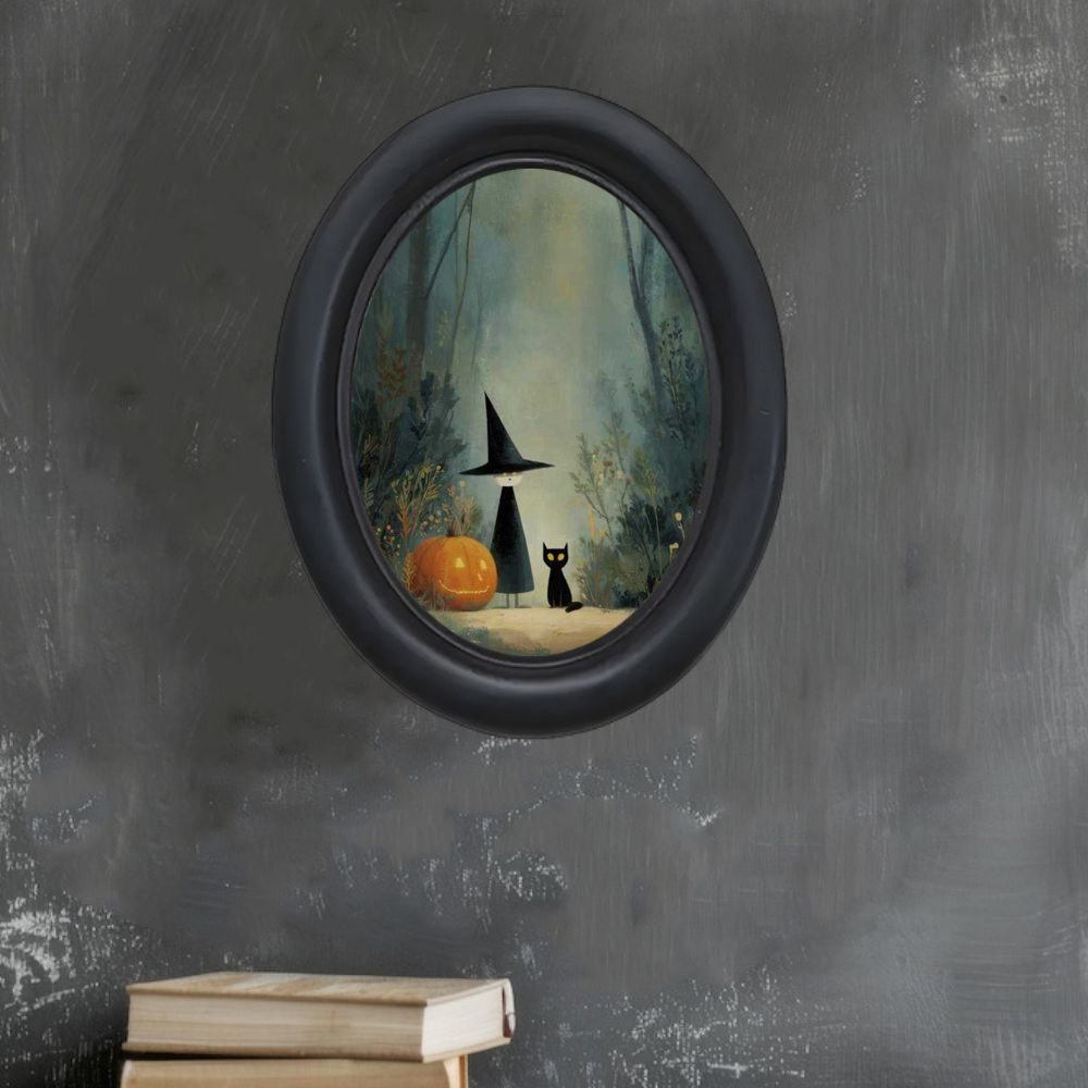 Une sorcière d'Halloween vinta - Office Furniture For Home avis et prix