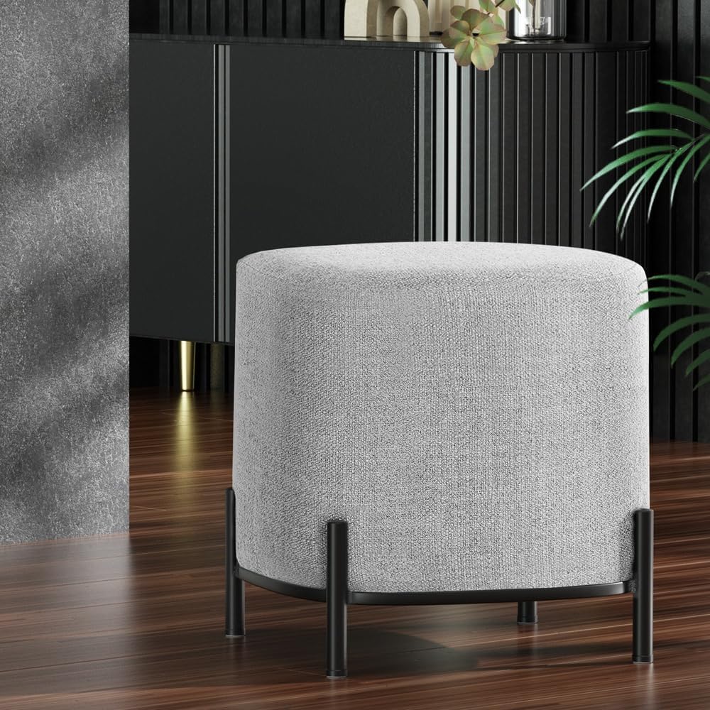 **/Ottoman, repose-pieds rond, - Office Furniture For Home avis et prix