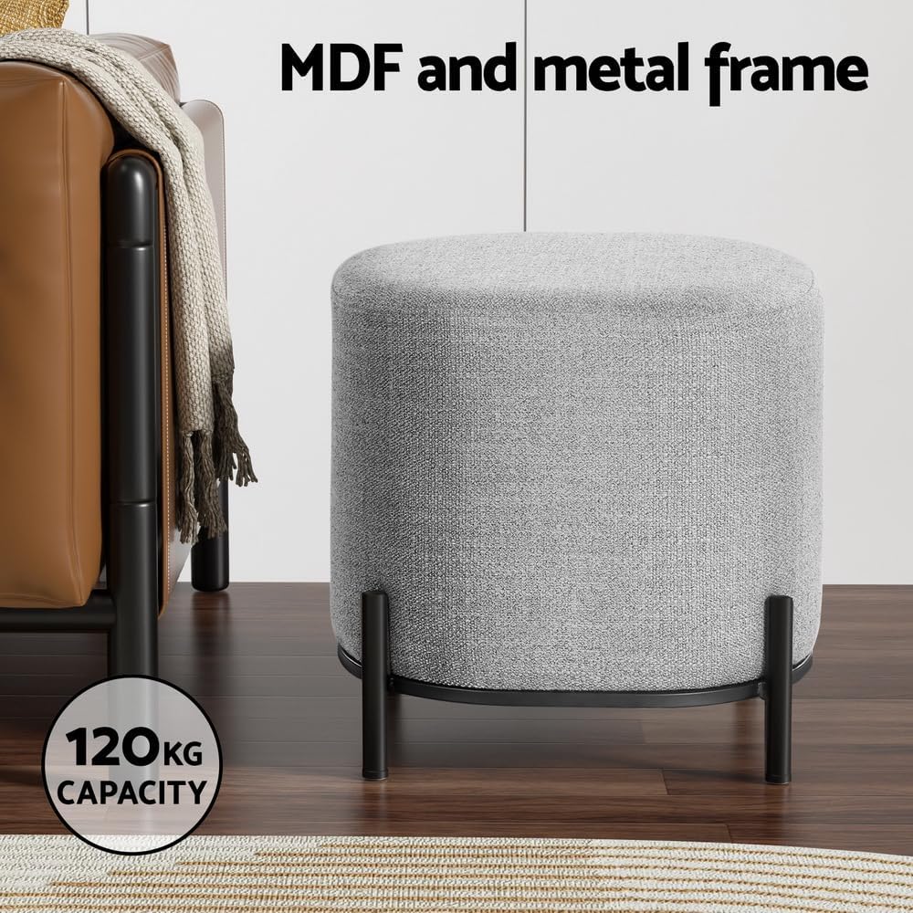 **/Ottoman, repose-pieds rond, - Office Furniture For Home avis et prix