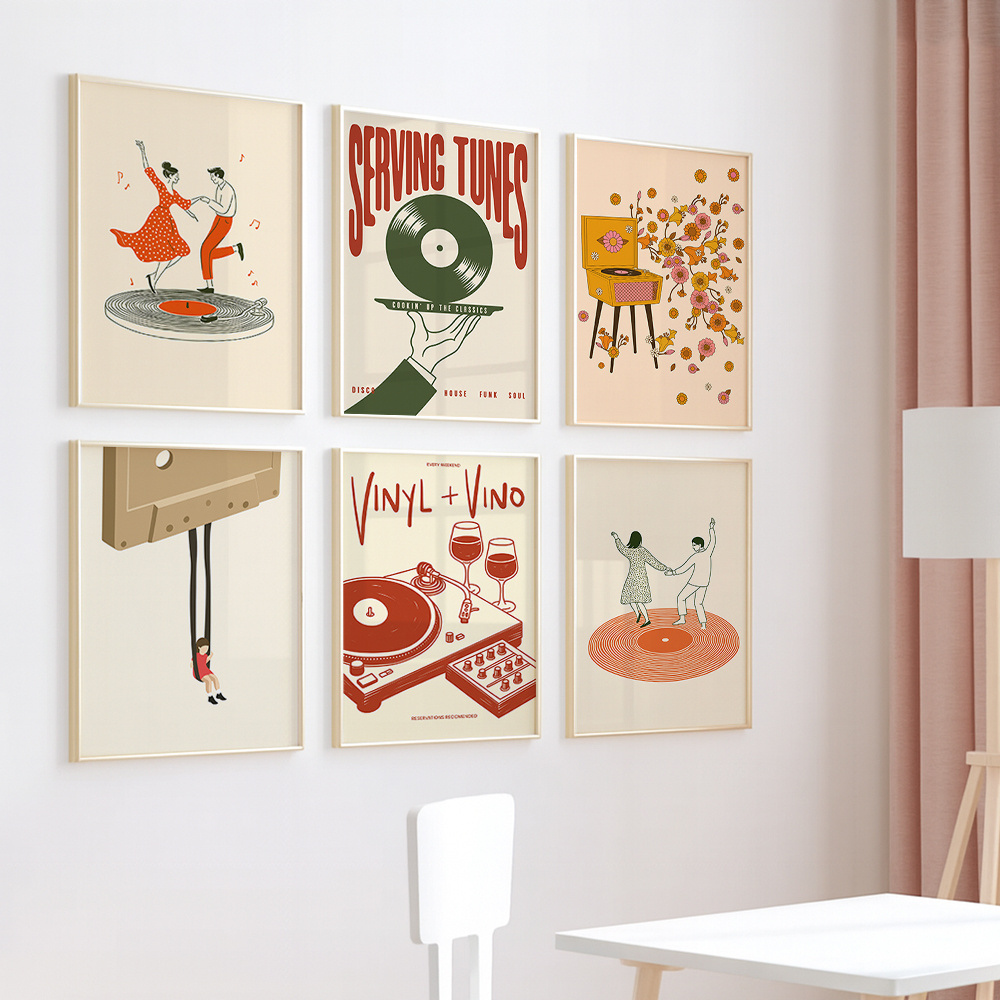 1 pièce Affiche murale vintage - Office Furniture At Home avis et prix
