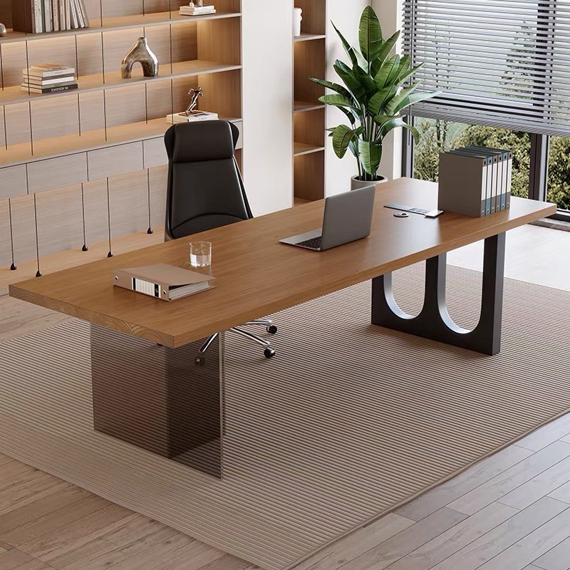 Bureau flottant en bois et acr - Office Furniture For Home avis et prix